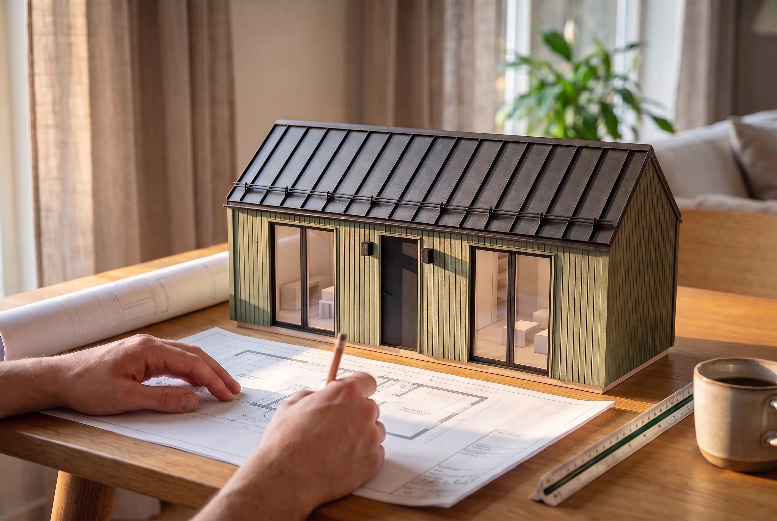Konsultaatio – tapaaminen Tiny House Factoryn kanssa